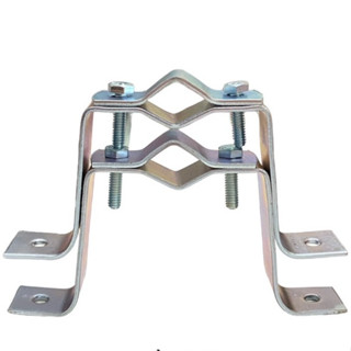 ขายึดเสาอากาศ ตัวM ไว้รัดเสา ขนาดเล็ก รองรับเสา 1 นิ้ว