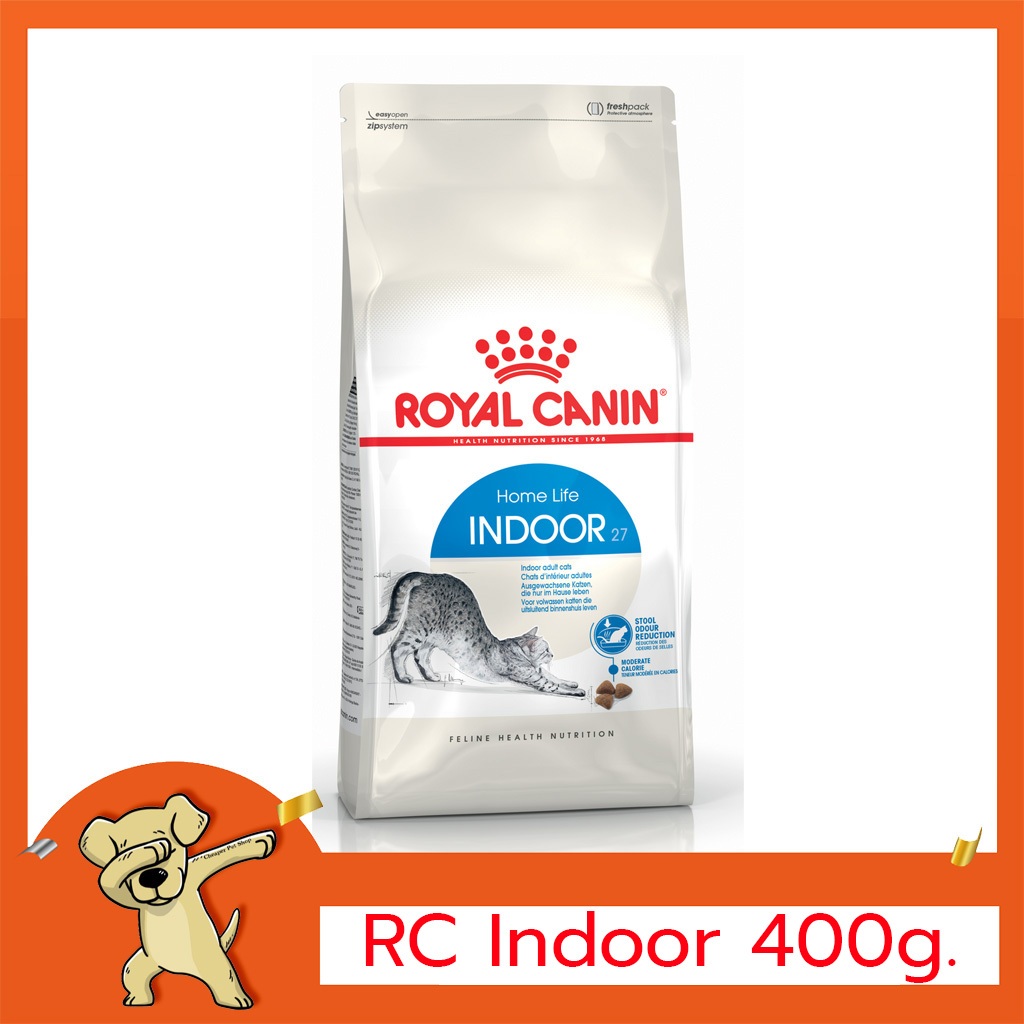 [Cheaper] Royal Canin Indoor 400g อาหารแมว โรยัลคานิน อินดอร์ แมวเลี้ยงในบ้าน ขนาด 400 กรัม