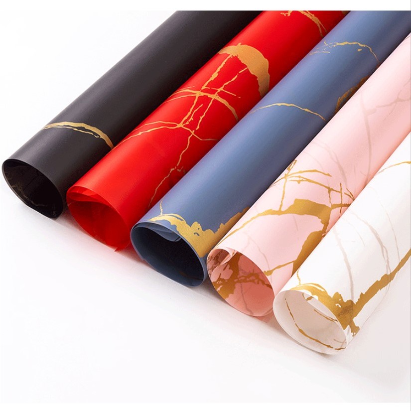 กระดาษห่อดอกไม้ลายหินอ่อน 20แผ่น พร้อมส่ง