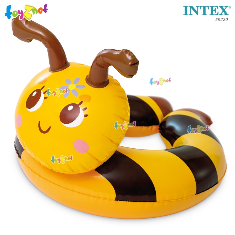 Intex ห่วงยางเป่าลม ห่วงยางแหวน ผึ้งน้อย 58X55 ซม. รุ่น 59220