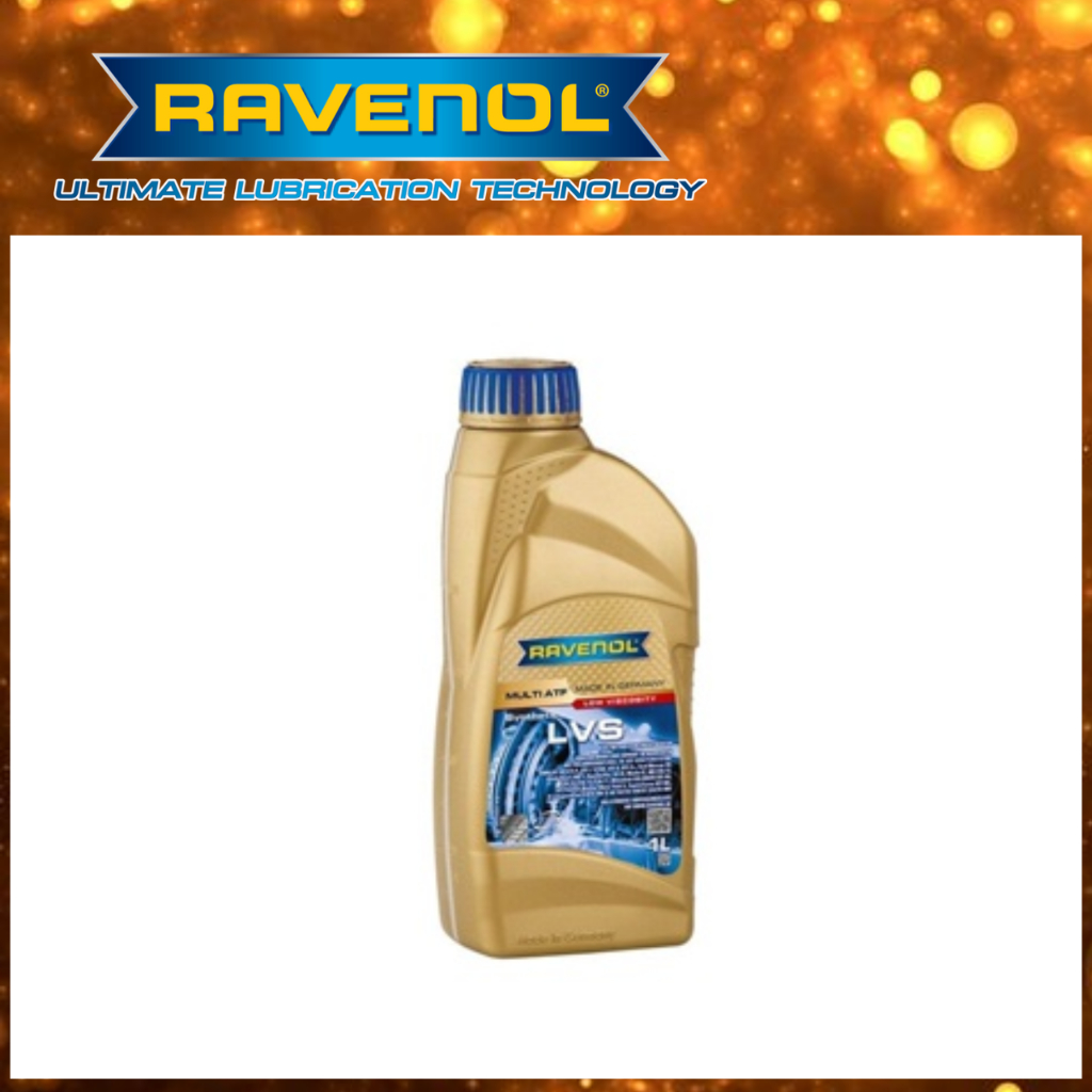 RAVENOL Muti ATF LVS Fuid น้ำมันเกียร์อัตโนมัติ สังเคราะห์แท้100% Synthetic เกรดรวมกลุ่มความหนืดสูง