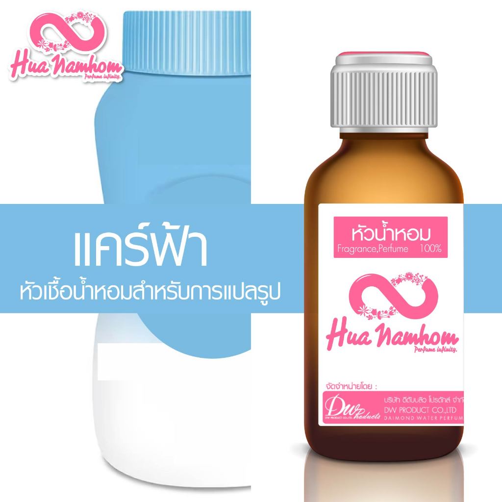 หัวน้ำหอมกลิ่นโคลน แคร์สีฟ้า หัวน้ำหอมแท้100%