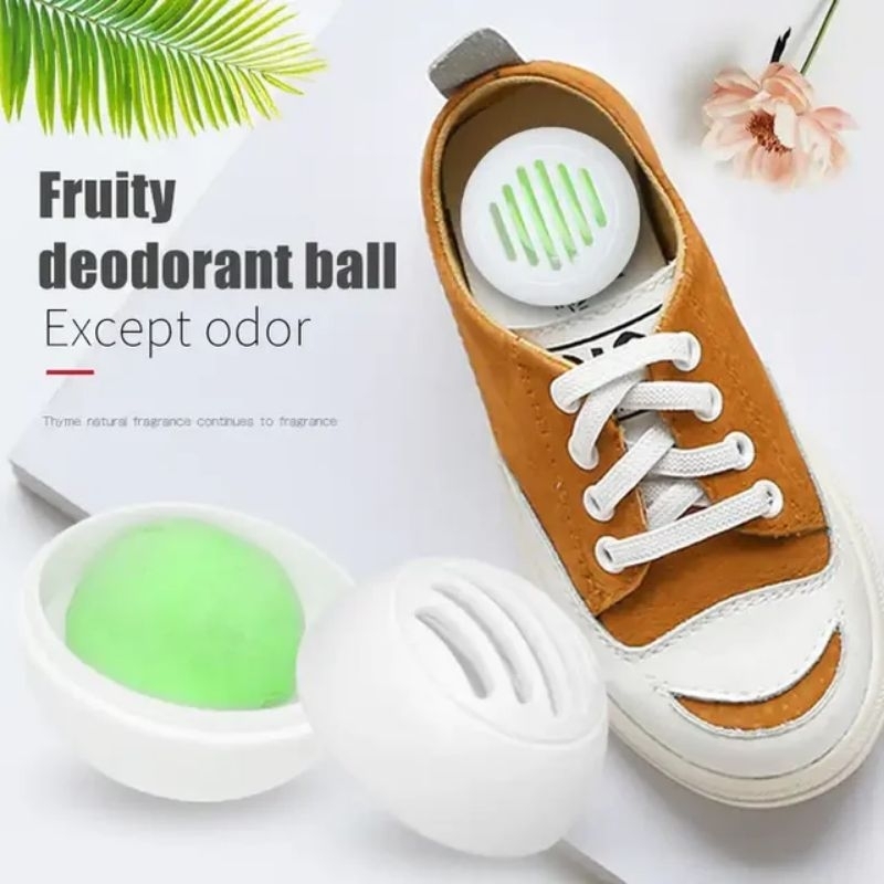 ลูกบอลดับกลิ่นรองเท้า (6 ลูก/แพ็ค ) ลดกลิ่นอับตู้เสื้อผ้า ช่วยให้กลิ่นหอม Air Freshener
