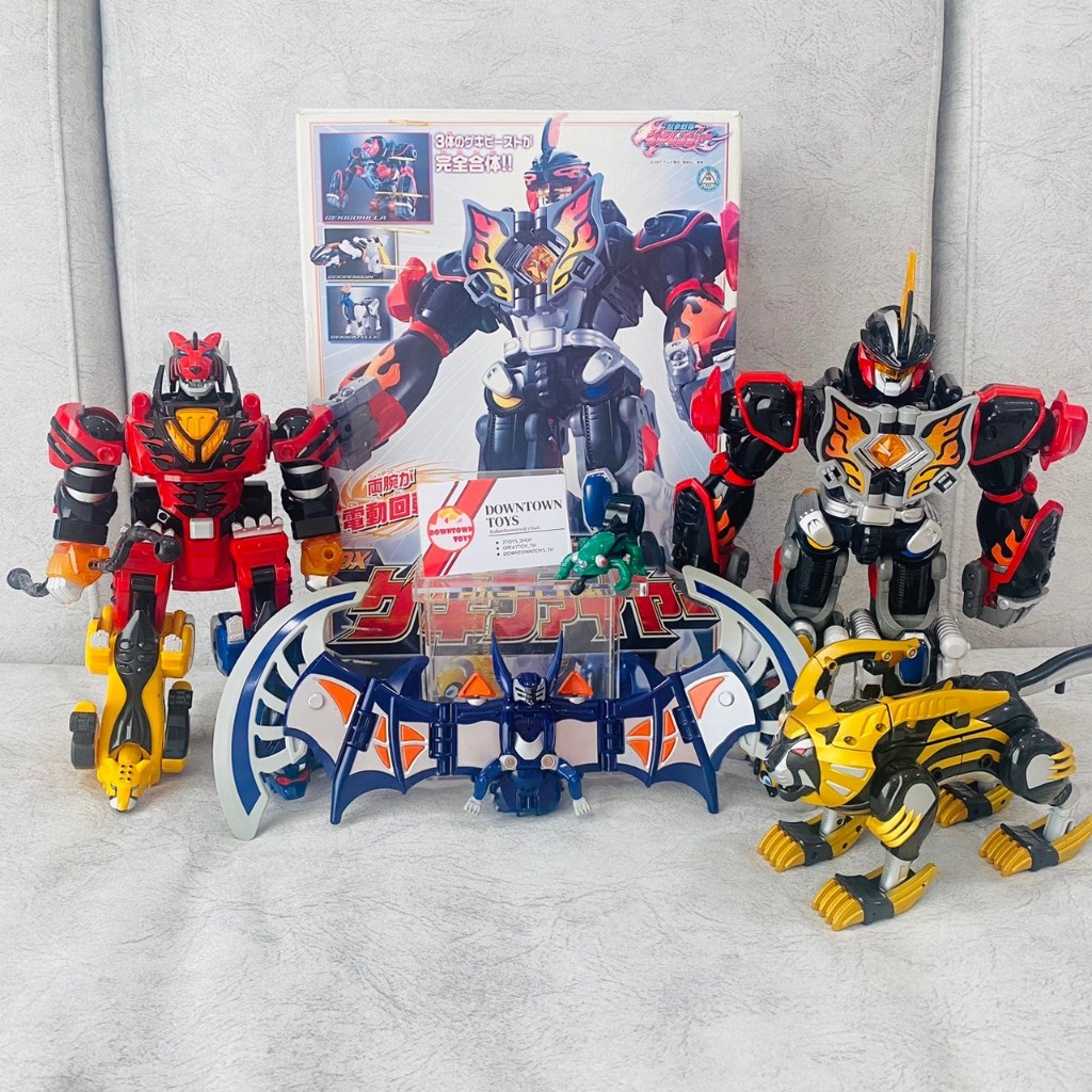 DX เกคิ เรนเจอร์ Gekiranger เกคิโทจา เกคิไฟเยอร์ [Bandai แท้ ตัวใหญ่]