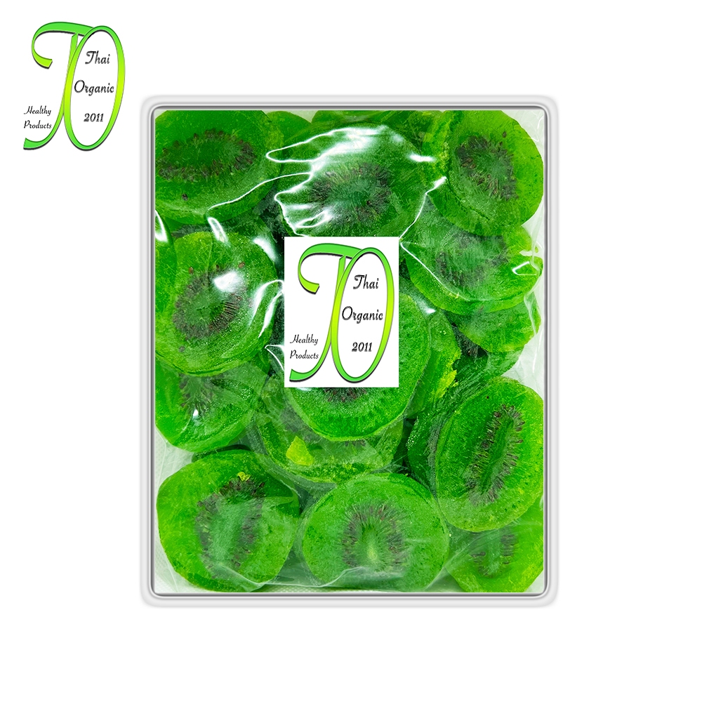 กีวี อบแห้ง 1 กก. Kiwi Sliced Dried Kiwi 1 kg Grade AA+ หั่นแว่น เนื้อเหนียวหนึบ หวานอมเปรี้ยว