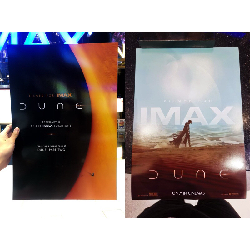 โปสเตอร์ Dune 1 (Re-release) ดูน IMAX Poster จาก Major Cineplex