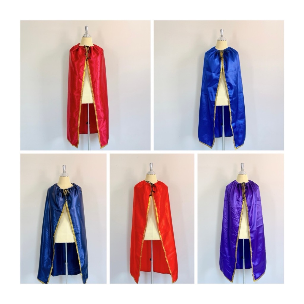 C01 ผ้าคลุมปัจฉิม ผ้าซาตินขอบทอง พร้อมส่ง