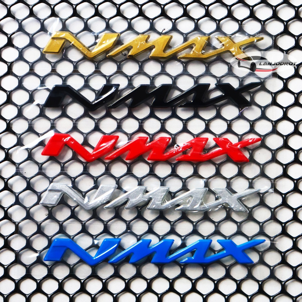 sticker สติ๊กเกอร์ NMAX ตัวอักษรนูน สำหรับ เอ็นแม็ก Yamaha NMAX N MAX N-MAX