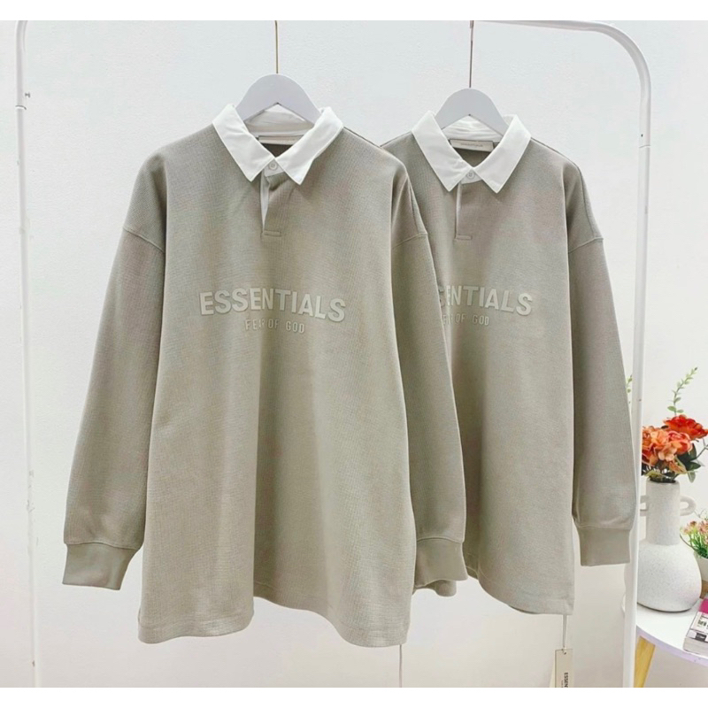 used!!! Essentials Rugby polo shirt (Seal)