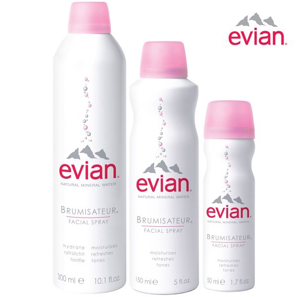 สเปรย์น้ำแร่ Evian น้ำแร่ เอเวียง (ของแท้มีฉลากภาษาไทย)