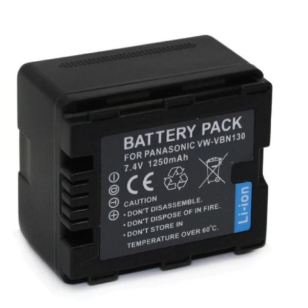แบตเตอรี่ กล้อง VDO Panasonic Battery รหัสแบต VB130