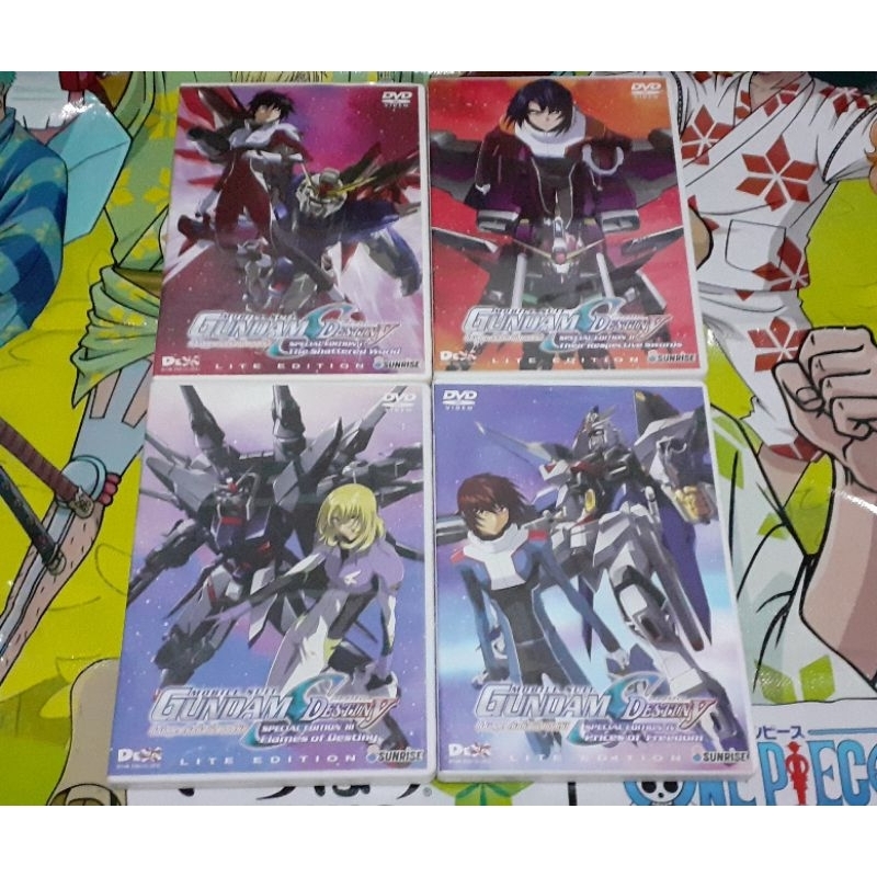 DVD Gundam seed destiny special edition มี 4 แผ่นจบ