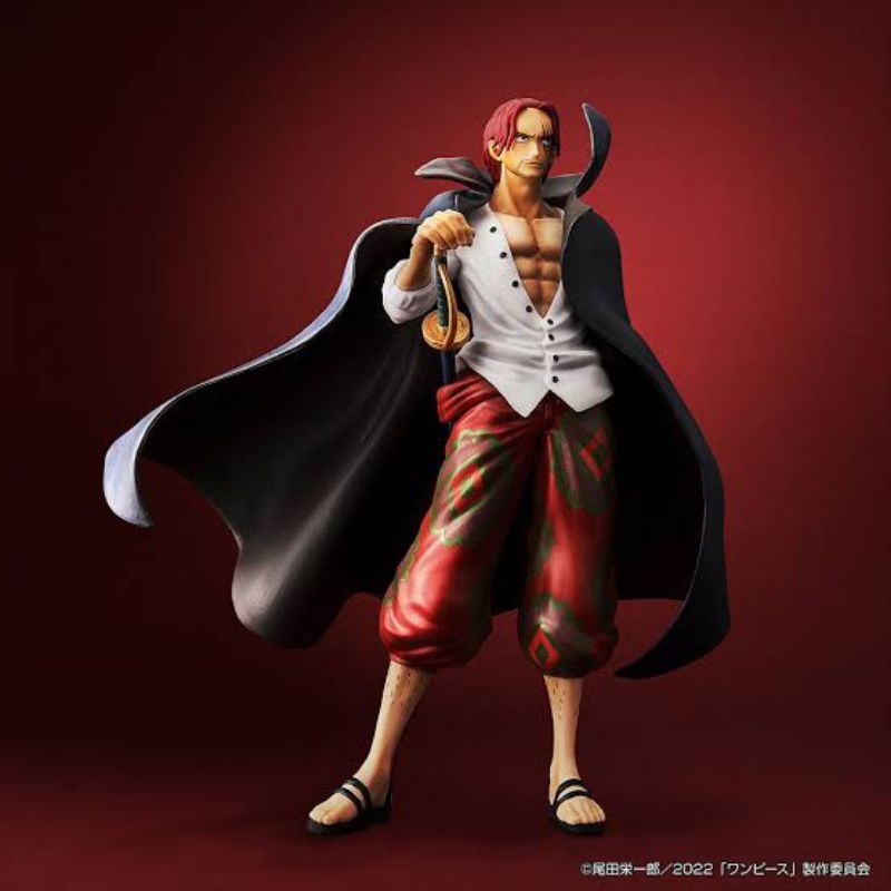(แท้🇯🇵)Shanks-[F]Ichiban Kuji One Piece Film RED Figure ฟิกเกอร์ แชงค์ ผมแดง วันพีซ
