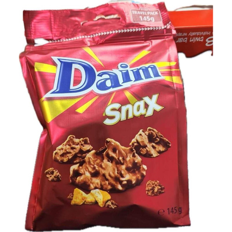 Daim Snax ช็อคโกแลตเคลือบคาราเมลครั้นซ์ชี่