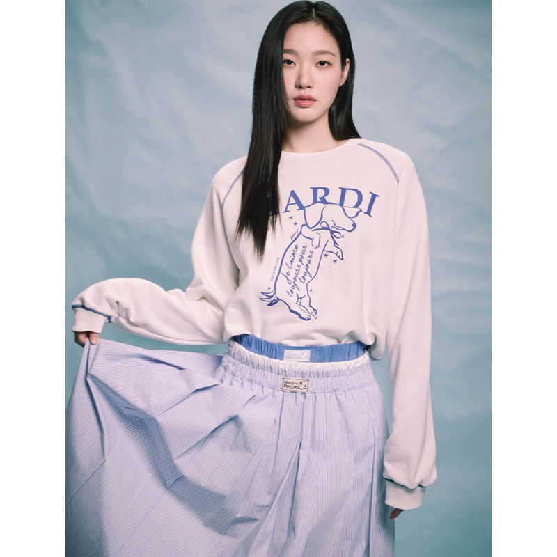 (พร้อมส่ง) เสื้อ Mardi Mercredi Sweatshirt 🇰🇷