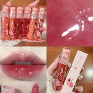 M424 Sensory Party ลิปกลอสเจลลี่ เนื้อแมตต์ ลายหมีน่ารัก ให้ความชุ่มชื้น ติดทนนาน