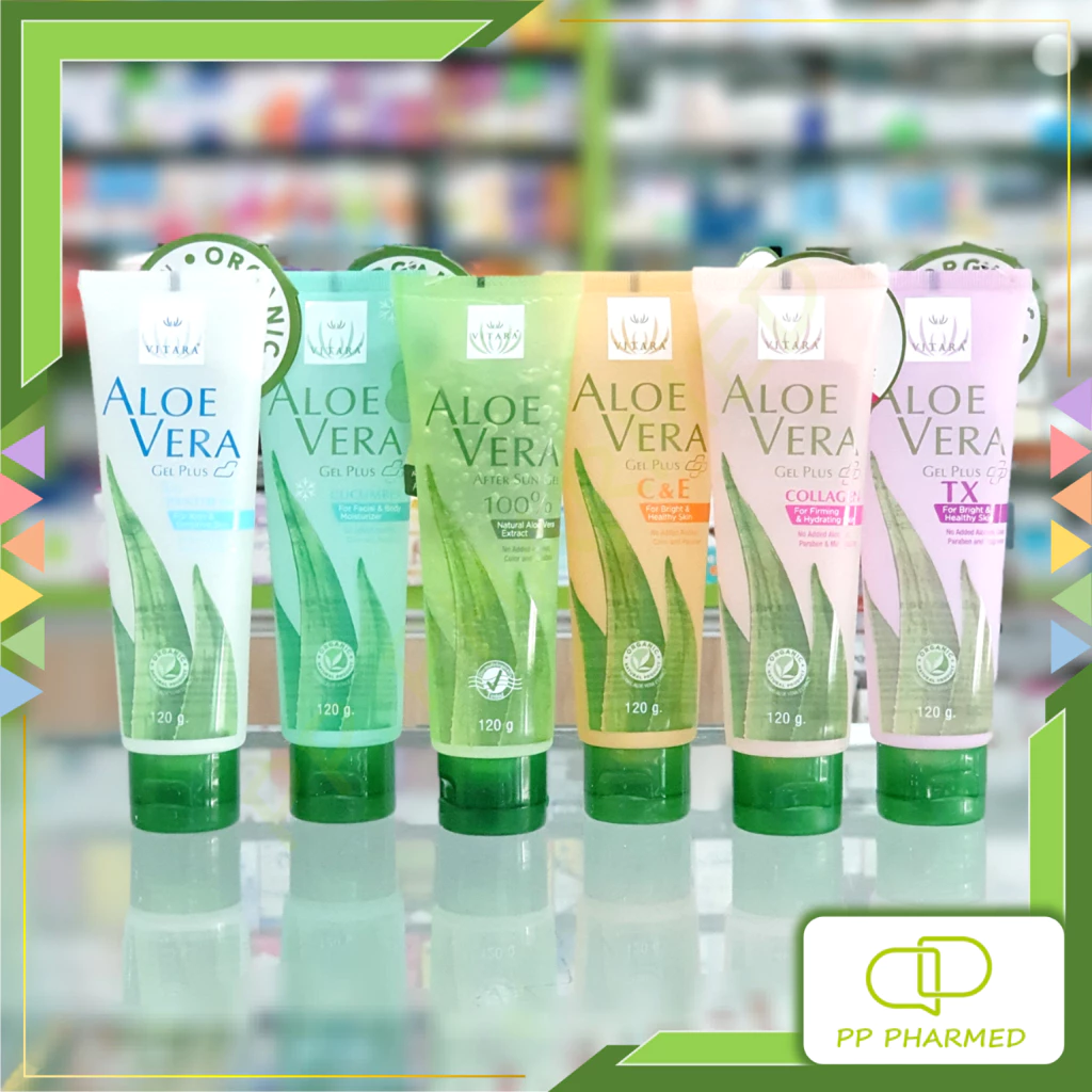 Vitara เจลว่านหางจระเข้ Aloe Vera Gel 120g