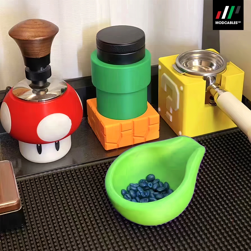เซตวางอุปกรณ์กาแฟลาย Mario | Mario Coffee Basket Holder set