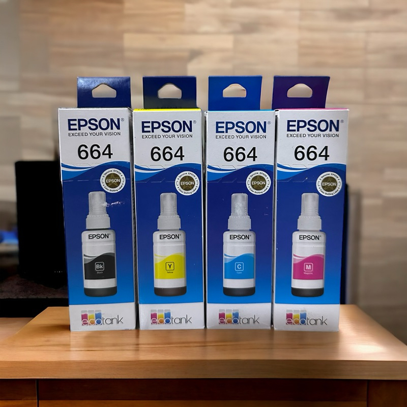 หมึกเติมแท้ หมึกเติม epson 664 หมึกสี Epson T664 ของแท้ศูนย์