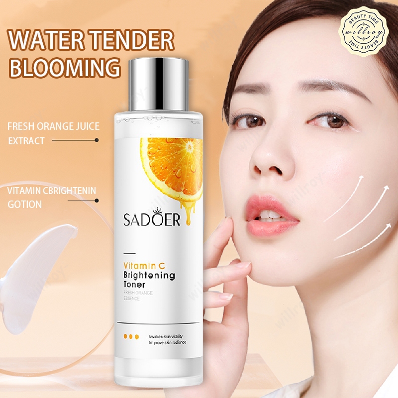 โทนเนอร์เช็ดหน้า SADOER น้ำตบ โทนเนอร์ เซรั่มบำรุงผิวหน้า VC บํารุงผิวหน้า เซรั่มวิตซี 120 ml