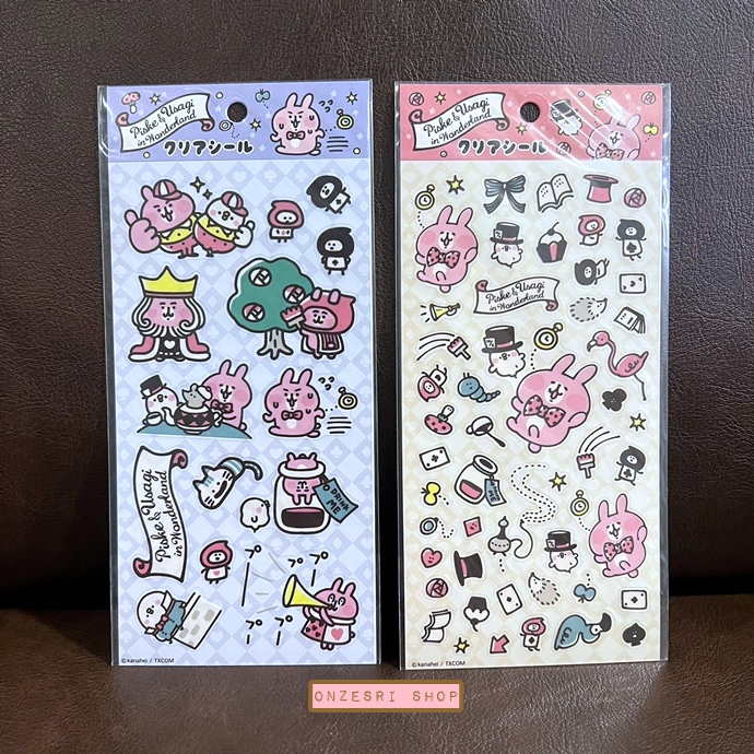สติกเกอร์ Kanahei Kingdom of Wonderland Sticker (Limited) ขนาด 17.5 x 9 ซม. มี 2 แบบให้เลือก