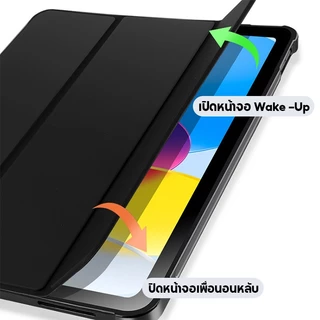 เคสป้องกัน iPad Gen1 Gen2 12.9 นิ้ว พักอัตโนมัติ พร้อมถาดใส่ปากกา ซิลิโคน วัสดุหนัง เคสแข็งA1584、A1652、A1670、A1671、A1821