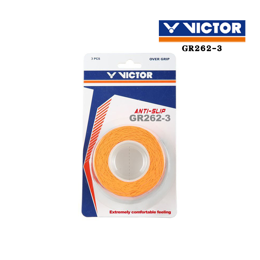 VICTOR กริปพันด้ามไม้แบดมินตัน รุ่น GR262-3