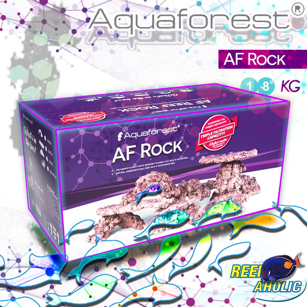 Aquaforest AF Rock Mix / Shelf / Arch 18 Kg หินสังเคราะห์จากธรรมชาติ สมบูรณ์แบบที่สุด พร้อมเป็นทุกอย่างให้เธอแล้ว