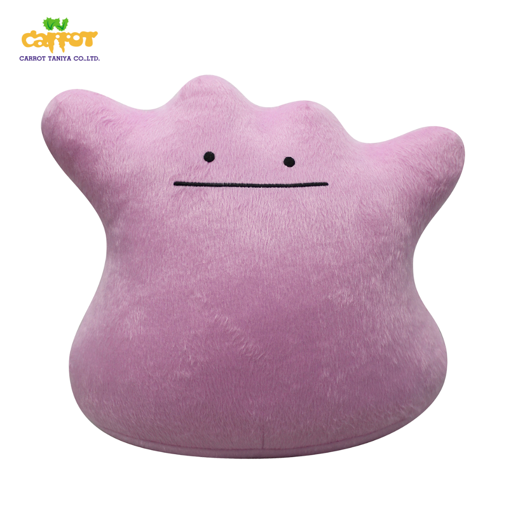 ตุ๊กตาโปเกมอน Pokemon ตุ๊กตา Ditto / เมตาม่อน ขนาด 10 นิ้ว (สินค้าลิขสิทธิ์แท้ จากโรงงานผู้ผลิต)