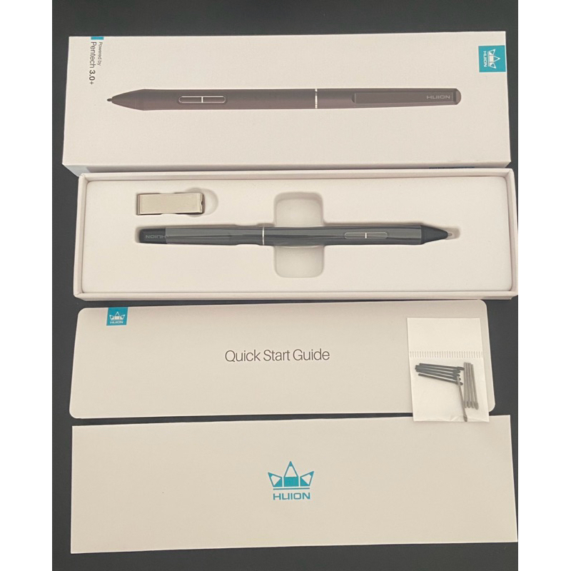 (ส่งฟรี)HUION ปากกาด้ามเล็ก รุ่น PW550S +หัวปากกา 10 อัน