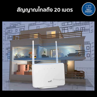 [รองรับซิม NT❗️] PK-106 4G Router Wifi ใส่ซิม 4G LTE 300 Mbps เร้าเตอร์ไวไฟ ใส่ซิมได้ ไวไฟพกพา Pocket Wifi