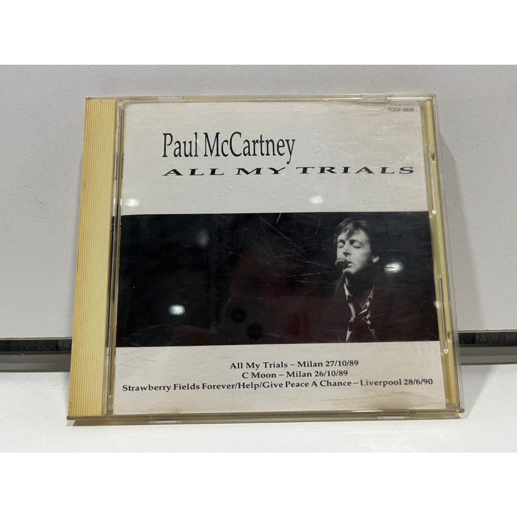 1   CD  MUSIC  ซีดีเพลง      PAUL MCCARTNEY ALL MY TRIALS     (B2F3)
