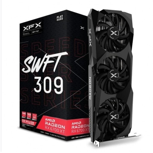 XFX Radeon RX 7600 XT Speedster QICK309 16GB GDDR6 สินค้ารับประกัน 3ปี