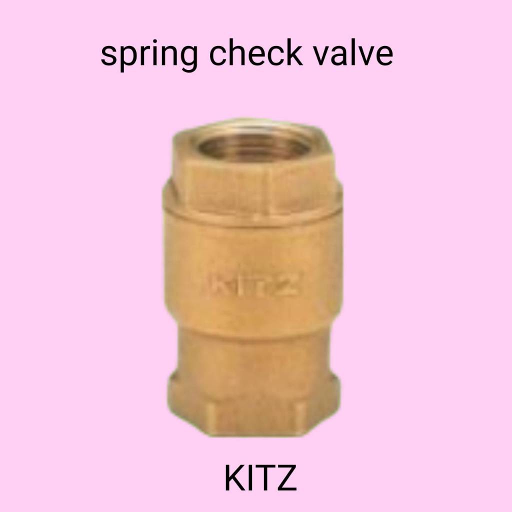 สปริงเช็ควาล์ว ทองเหลือง KITZ รุ่น RF ขนาด 1/2"-1 1/2"