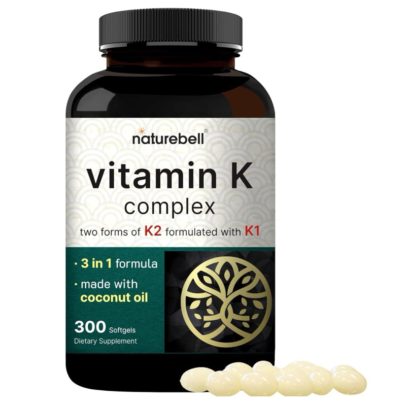 ✅VITAMIN K COMPLETE ( วิตามิน เค )-ช่วยให้เลือดแข็งตัวเร็วขึ้น & ลดภาวะเลือดไหลไม่หยุด ‼️240 ซอฟ์ทเจล‼️ - รูปที่ 4