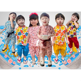 🌻🌺ชุดไทยเด็ก🌺🌸🌼รุ่นลายดอกมาใหม่🌼🌸🌺ชุดไปโรงเรียน ชุดสงกรานต์⚡…