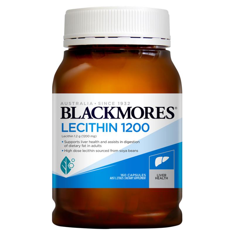 Blackmores Lecithin 1200 160 Capsules