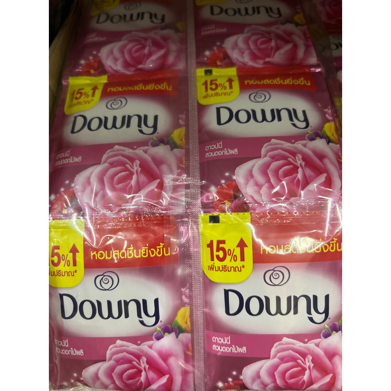 ดาวน์นี่ Downy น้ำยาปรับผ้านุ่ม สูตร ดาวน์นี่ สวนดอกไม้ผลิ ซองเล็ก ใช้ง่าย ขนาด 23มลx24ซอง