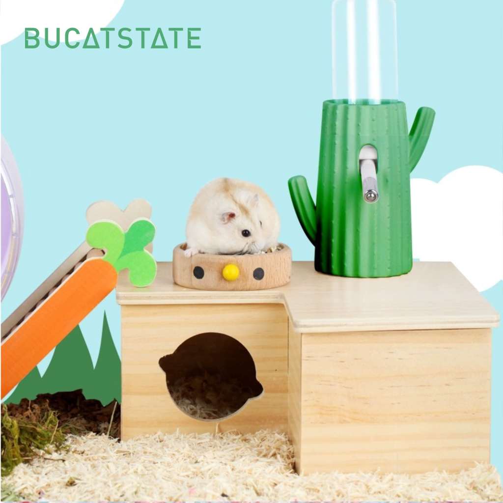 [Bucatstate]บ้านหลบสามห้องนอน บ้านหลบสำหรับแฮมสเตอร์เม่นเเคระ ฯลฯ