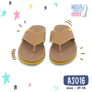 รองเท้าแตะลำลองแบบหูหนีบ พื้นยางพารากันลื่น รุ่น AS016 สินค้าตรงปก จัดส่งไว แท้100%