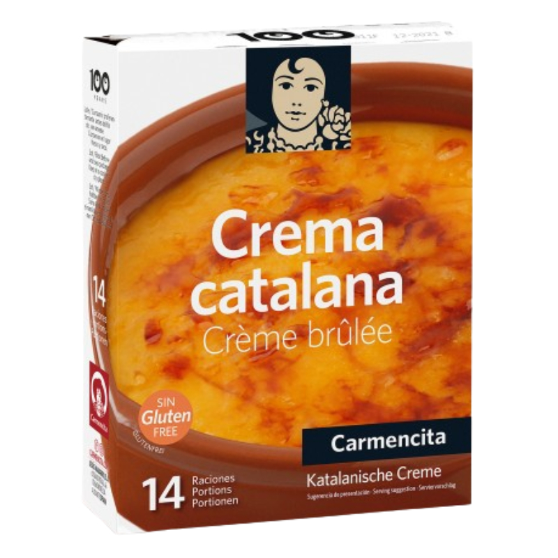 คาร์เมนซิต้า ครีมคาตาลัน (เครมบรูเล่สไตล์สเปน) กึ่งสำเร็จรูป 56 กรัม - Creme Brulee Mix 56g Carmencita brand