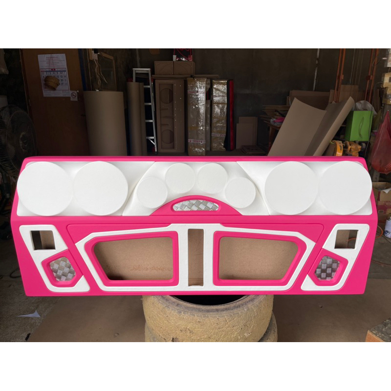 แผงซาวด์หลัง #รุ่นดีแม็คเก่า/ดีแม็คออนิว/เชฟเก่า/นิวเชฟ #ใส่ดอก 6.5 นิ้ว2 คู่/แหลมจาน4 นิ้ว 2 คู่