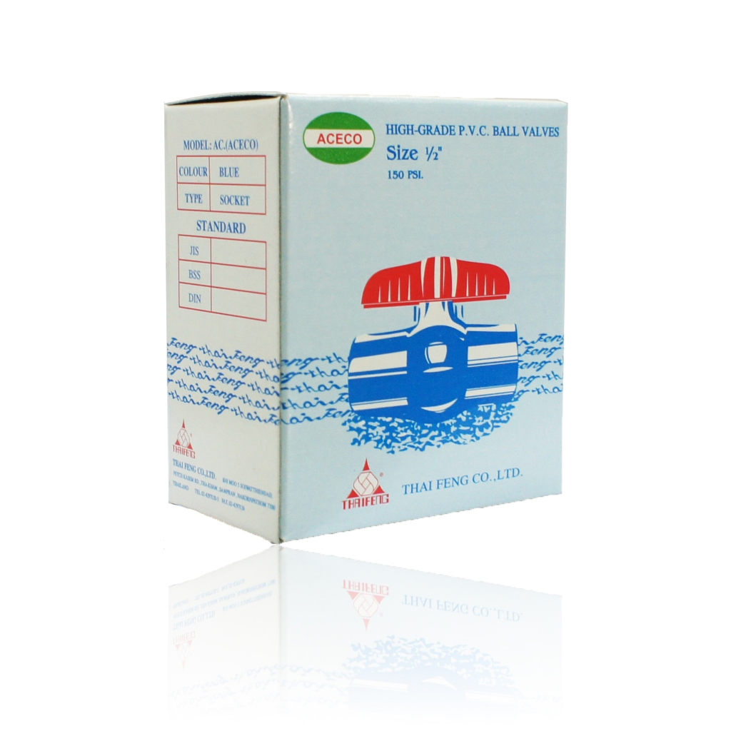บอลวาล์ว PVC ACECO อะซิโก้