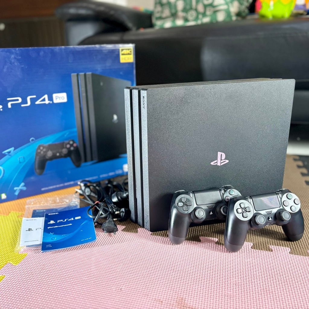 พร้อมส่ง!! ขาย PS4 Pro 1TB Playstation 4 Pro มือสอง อุปกรณ์ครบ **เครื่องไม่อ่านแผ่นดิสก์ แต่เล่นแบบด