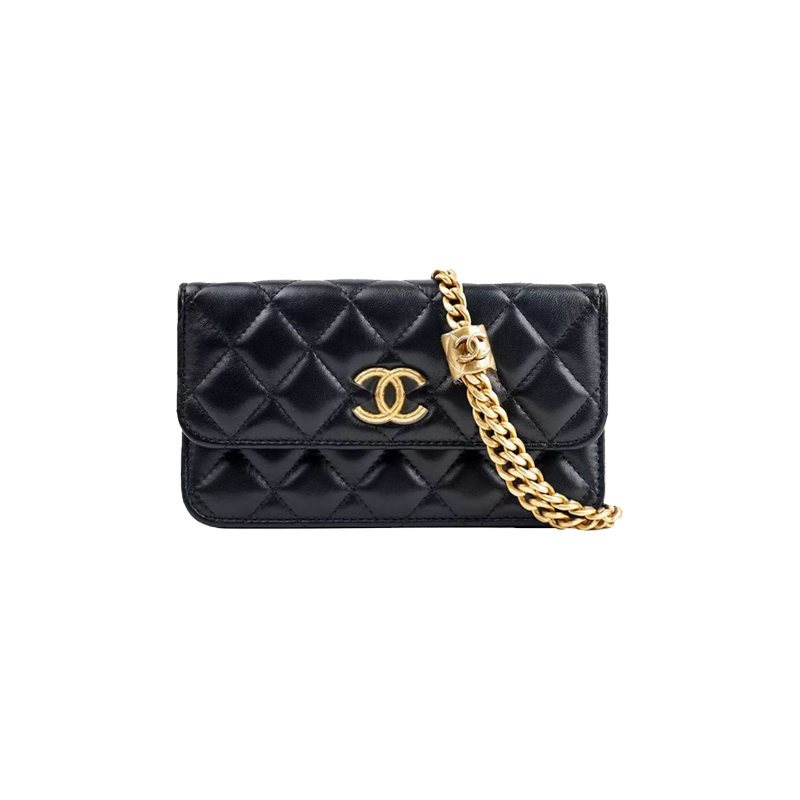 Chanel/WOC/Gold Ball Bag/Chain Bag/กระเป๋าสะพาย/AP3047/100% Authentic