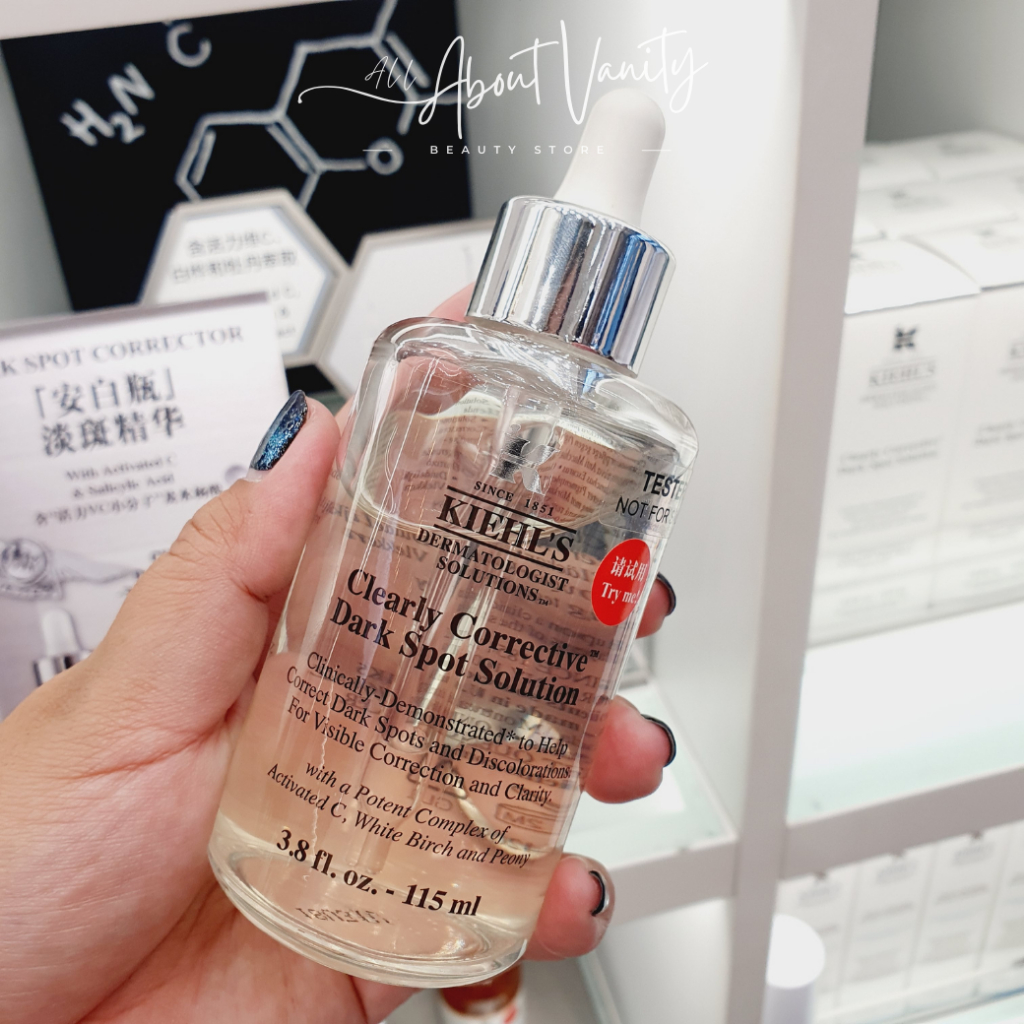 [ป้ายคิงพาวเวอร์/ป้ายห้าง-ของแท้100%] Kiehl's Clearly Corrective Dark Spot Solution ขนาด 115ml
