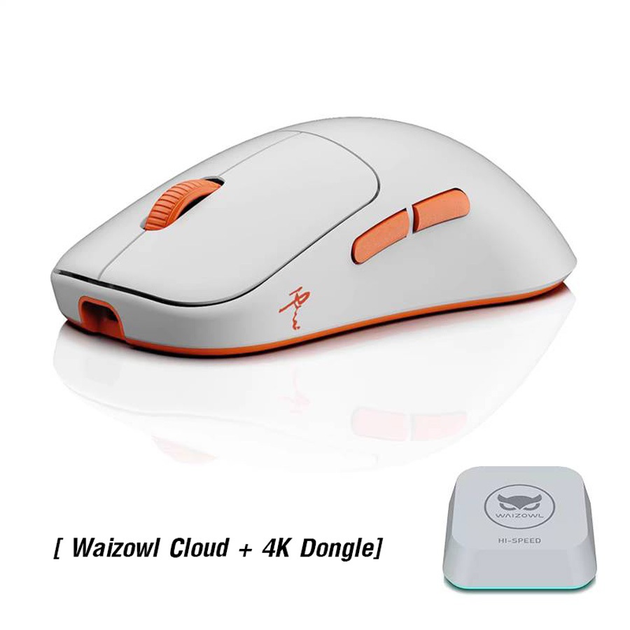สีใหม่! เมาส์ (Mouse) Waizowl รุ่น OGM Cloud + 4k ไม่ต้องซื้อแยก พร้อมส่ง ของใหม่ ทรงเดียวกับ Sensei