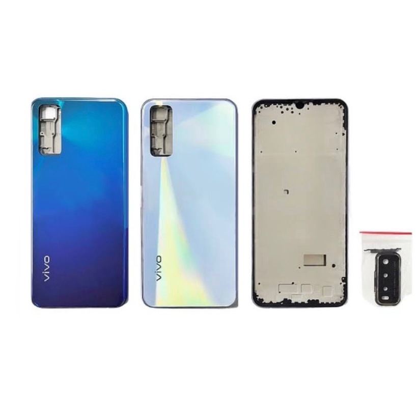 บอดี้ ฝาหลัง+เคสกลาง Vivo Y20 Y12S วีโว้ y20 y12s (สำหรับเปลี่ยนบอดี้ตัวเก่า ที่หักหรือโค้งงอแตกหัก)