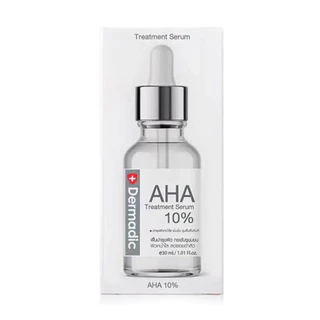DERMADIC เดิมมาดิก AHA เอเอชเอ ทรีทเมนท์ ซีรั่ม 30 ml. บำรุงผิว ช่วยบำรุงแม้ผิวที่บอบบางแพ้ง่าย ลดเลือนรอยแดงและรอยดำ