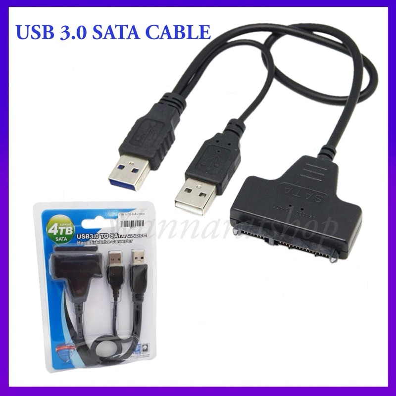 USB 3.0 To Sata Converter Adapter Cable สายแปลง USB To SATA